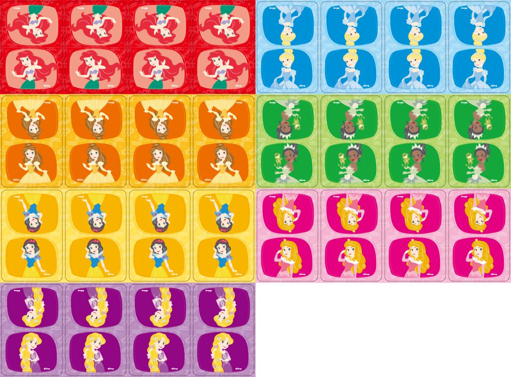 東雨文化 - 公主彩虹接龍-3歲以上