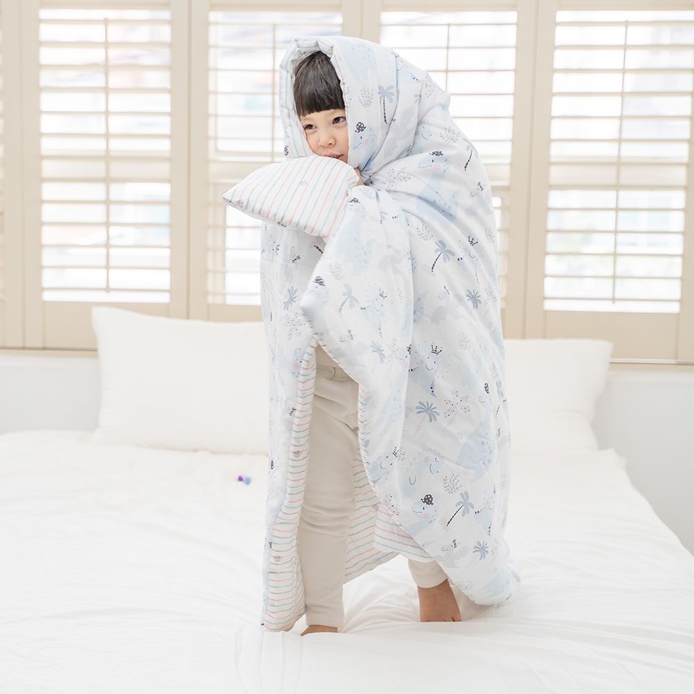 莫代爾兒童四季被-恐龍夥伴-100x150cm