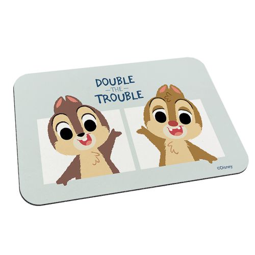 迪士尼 Disney【打招呼奇奇蒂蒂】 珪藻土軟式吸水地墊 浴室地墊 腳踏墊 吸水墊60X40X0.5cm