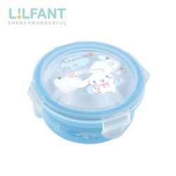 韓國 Lilfant - 不鏽鋼密封碗-大耳狗-300ml