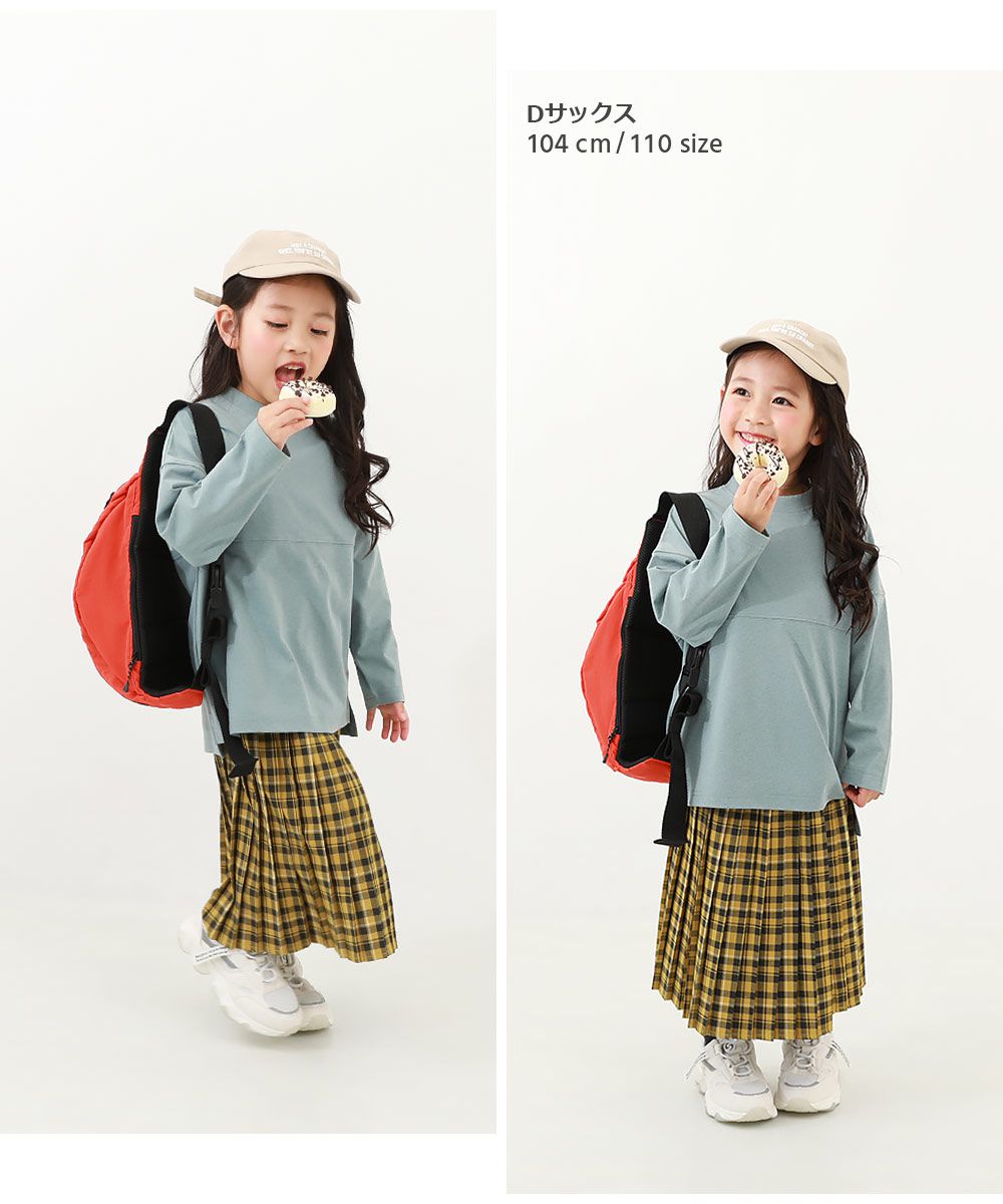 日本 devirock - [防污速乾]圓領休閒寬版長袖上衣-黑