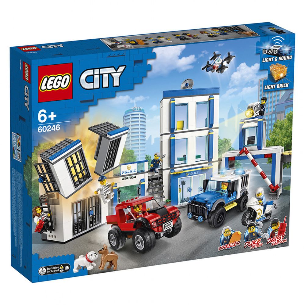 樂高 LEGO - 樂高 CITY 城市警察系列 -  警察局 60246-743pcs