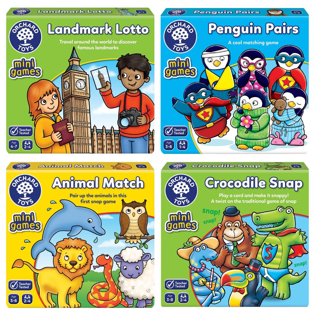 英國熱銷教具【Orchard toys】幼兒桌遊、教育拼圖，3歲就可玩！