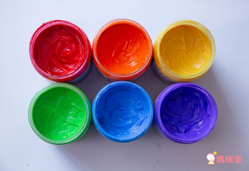 澳洲 Micador - 小寶貝水洗顏料4色組-紅黃藍綠-250ml*4入+中束口袋(款式隨機)*1