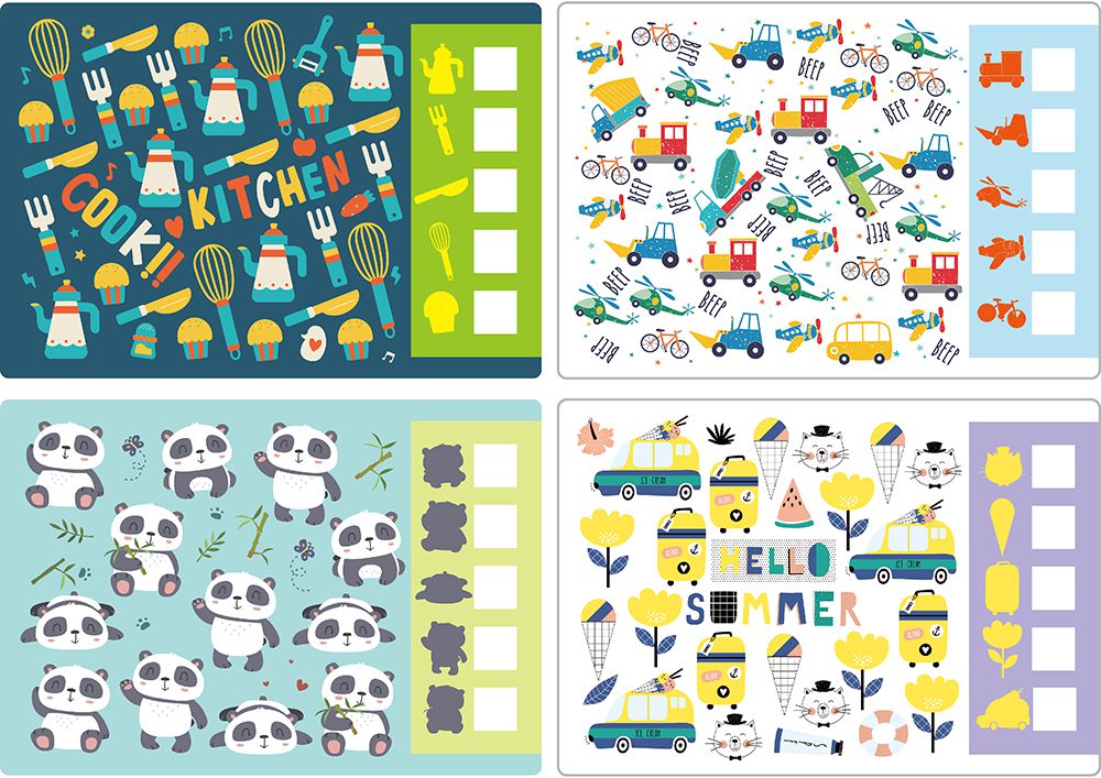 眼力大挑戰-視覺專注力【N次寫】