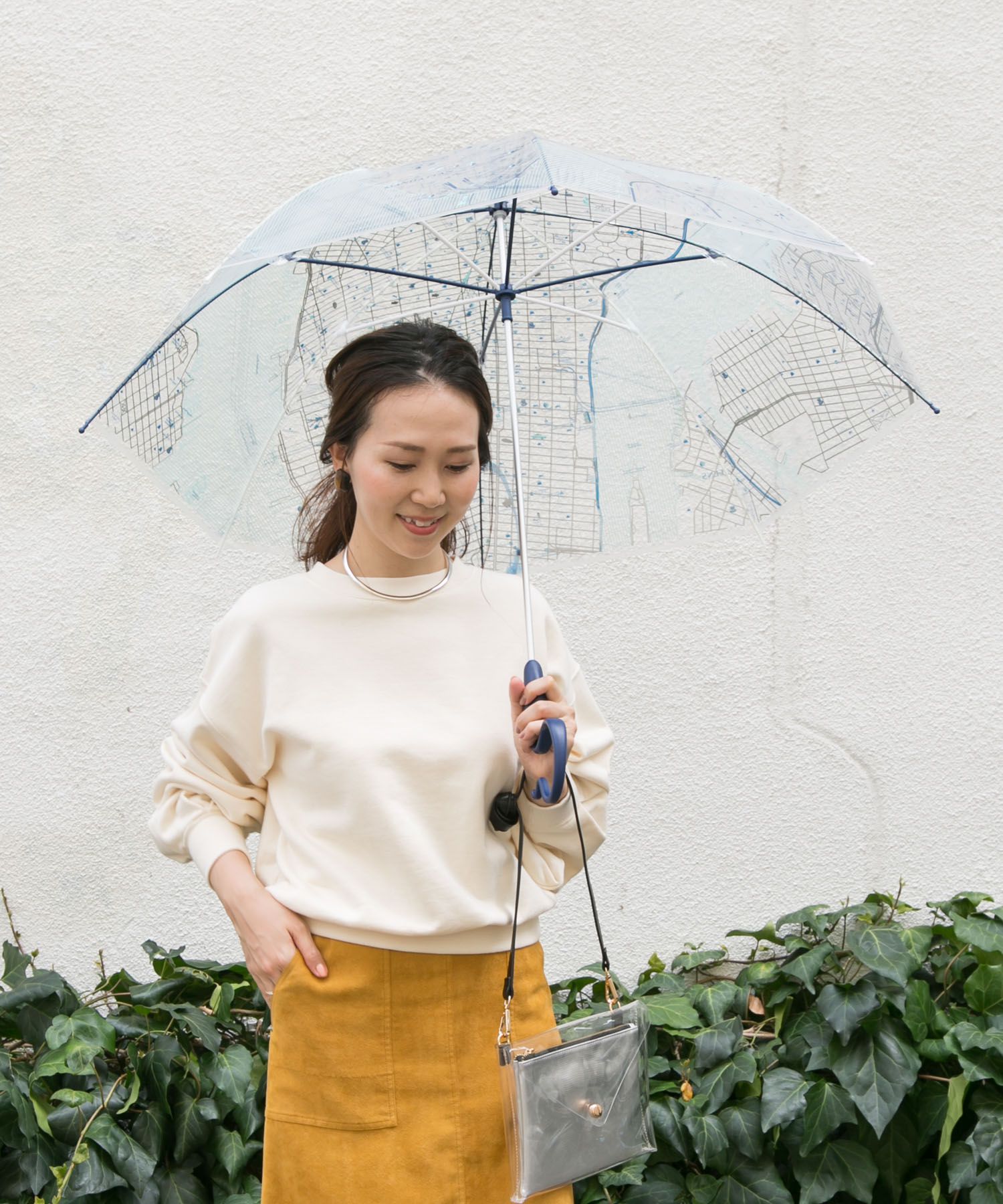 日本Caetla - Evereon可替換式環保輕量傘-都會紐約