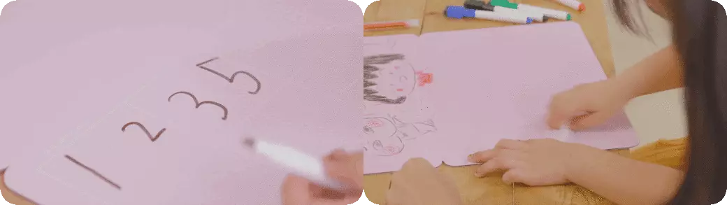 媽媽友 mamayo - 成長學習工具組-大張墊板綠+記憶黏土12色+水蠟筆12色