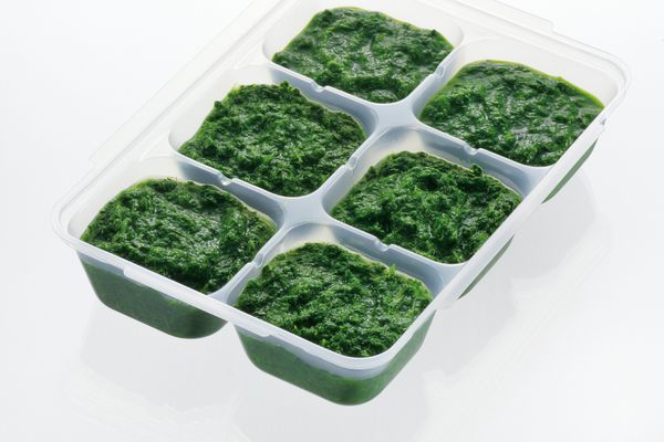 日本 Richell 利其爾 - 第二代副食品連裝盒(二片入/50ml)+卡通型離乳食分裝盒(50mlx10個入)