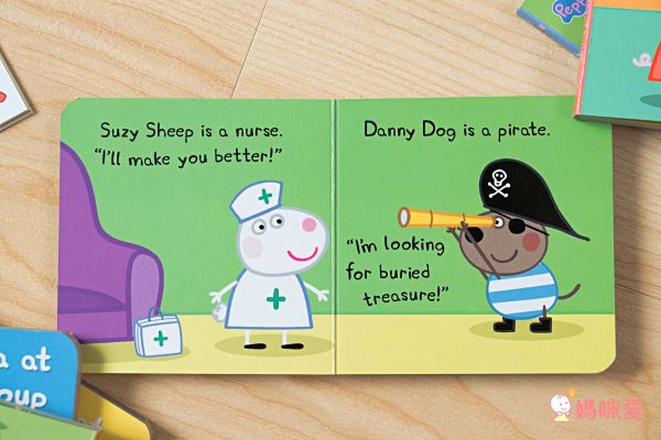 佩佩豬Peppa Pig陪你玩❤【英文遊戲書66折起】我最便宜～貼紙書限量搶購！