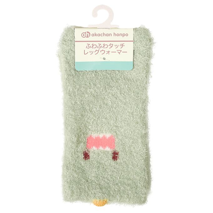 akachan honpo - 蓬鬆腳套-動物-淺藍色 (70～95cm)