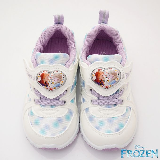 冰雪奇緣 - 冰雪奇緣2電燈鞋-FNKX37459白(中小童)-電燈鞋-白