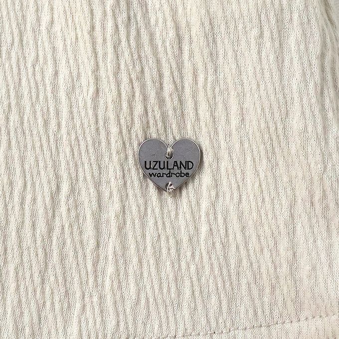 日本 ZOOLAND - 清爽楊柳 蕾絲領木耳短袖洋裝-粉紅