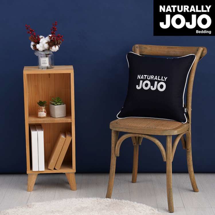 NATURALLY JOJO - 都會風尚素色精梳棉抱枕(含枕心)-卡其-45x45cm