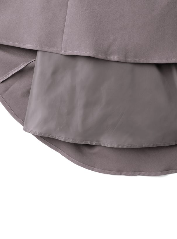 日本 GRL - 甜美修身高腰吊帶裙(附腰帶)-時尚黑