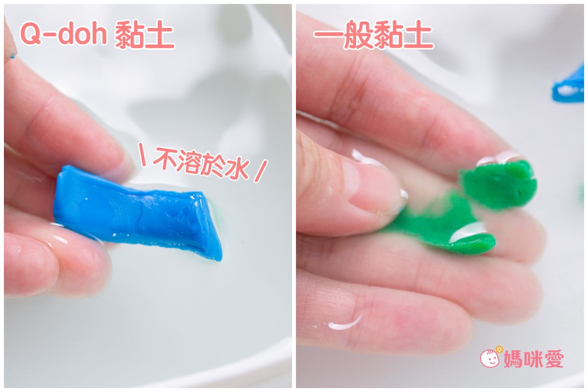 【Q-doh 有機矽膠黏土】不乾硬、無限重複玩！漸進式手指肌力訓練