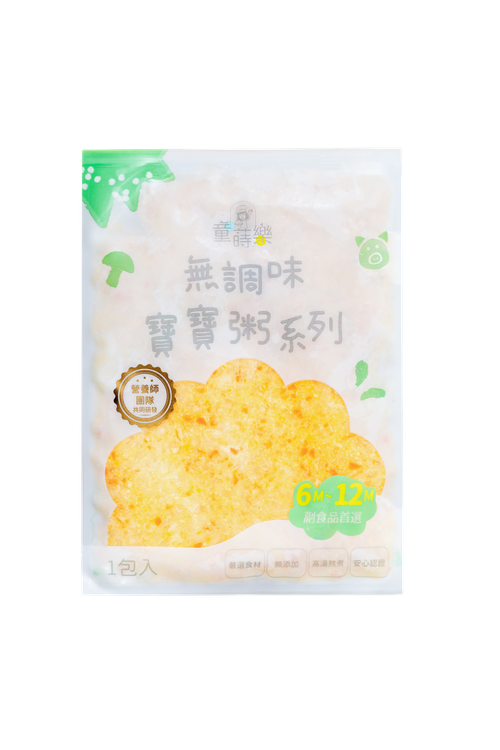 嬰幼兒副食品（無調味寶寶粥）｜雞蓉燕麥卵黃粥（單包裝）-150g/包
