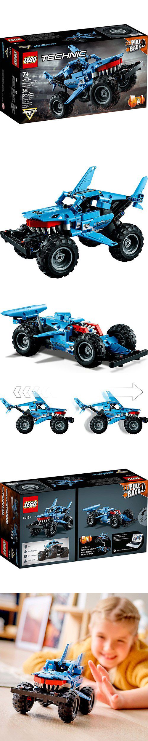 樂高 LEGO - 樂高積木 LEGO《 LT42134 》科技 Technic 系列 - Monster Jam Megalodon-260pcs