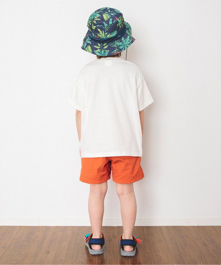 日本 BREEZE - 水陸二用百搭logo裝飾短褲-寶石綠