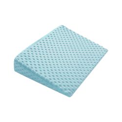 JoyNa - 嬰兒防吐奶枕 孕婦哺乳枕 防溢奶三角枕(枕套可拆)-藍色 (48*35*9cm)