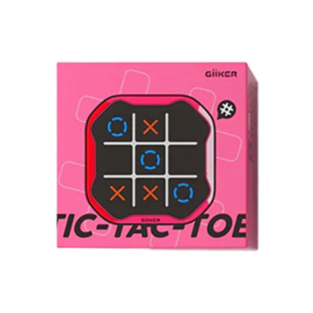 益智井字多功能遊戲機(粉)