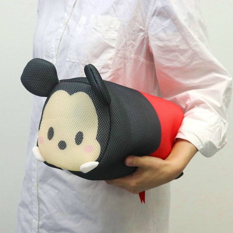 日本千趣會 - 迪士尼 日本製造型洗衣袋-小熊維尼 (16×26×14cm)