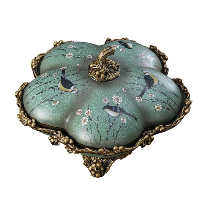 MODACore 摩達客 - ◉春節開運招財◉高級. 歐式復古比翼雙飛糖果盒擺飾