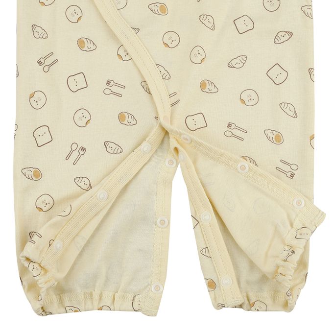 akachan honpo - 新生兒衣物8件組-有機棉-象牙白色