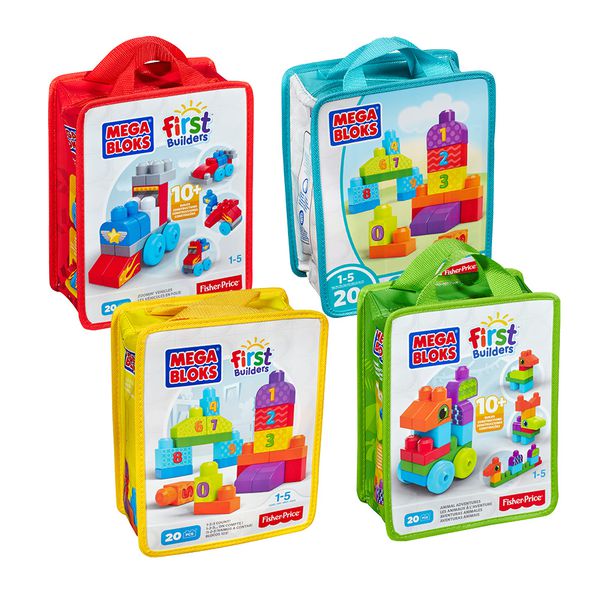 1 歲就能玩！【MEGA BLOKS】美高積木