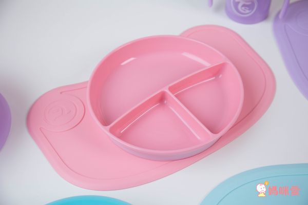 一轉即扣！吸力超強不打翻【瑞典 TwistShake 餐盤】