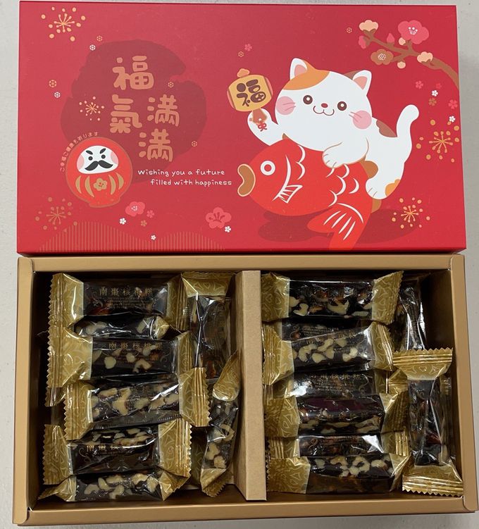 果子禮 - 年糖系列:棗泥核桃糕*1盒 (南棗核桃糕400g*1盒)