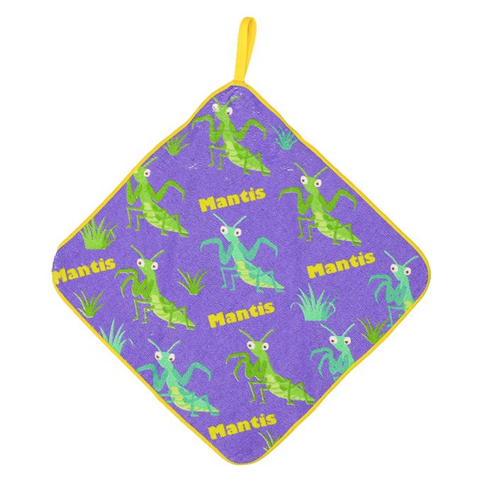 akachan honpo - 擦手巾5條組-昆蟲 (25×25cm)