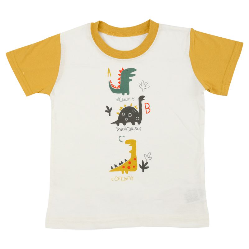 akachan honpo - 家居服3件組-黃色