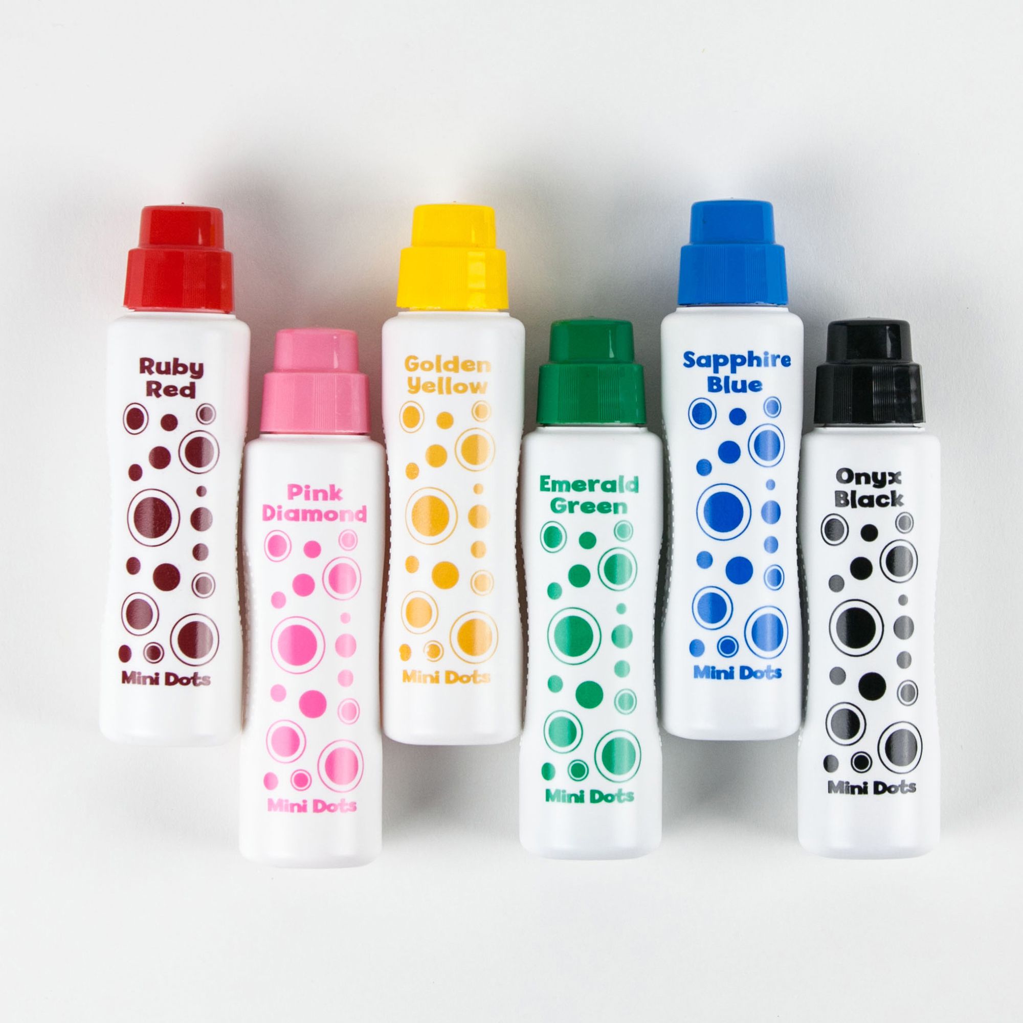 美國 Do A Dot Art - 迷你點點畫筆-6入寶石色-70ml/每支