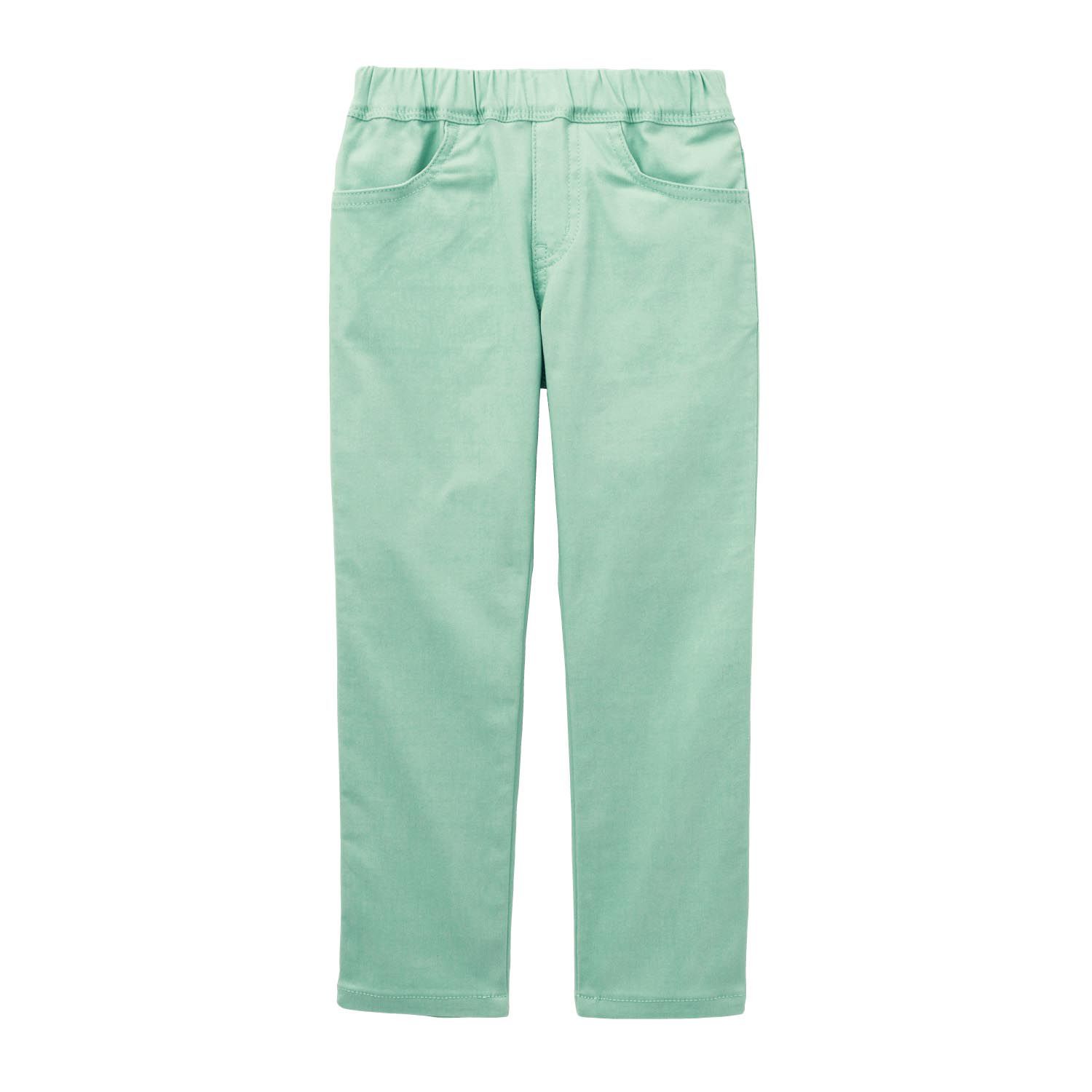 日本千趣會 - GITA 高彈性好動直筒口袋長褲-薄荷