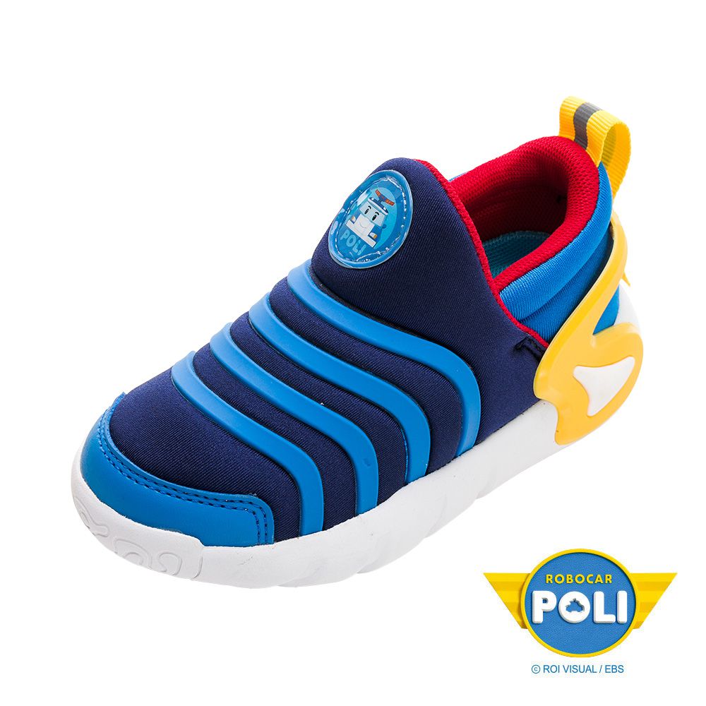 POLI 波力救援小英雄 - POLI 童鞋 休閒運動鞋 POKB34216-抗菌防臭輕量-藍-(小中童段)