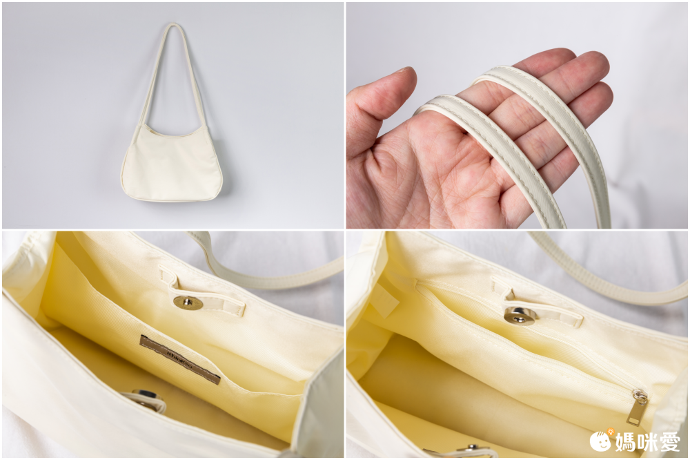 韓國 ithinkso - PUFFY雲朵輕量肩背/手提包-神秘黑 (25X20.5X12CM)