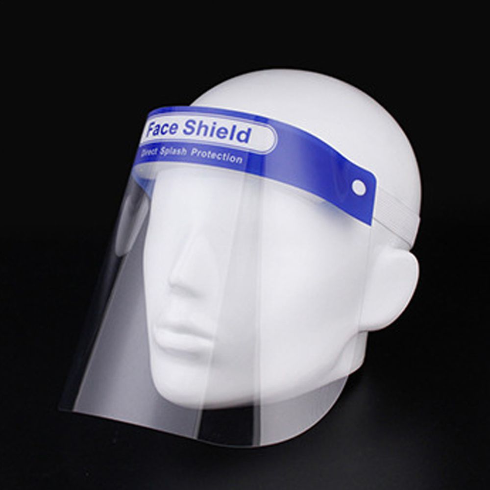 隔離飛沫兒童防護面罩-中-藍色 (約28x20cm)