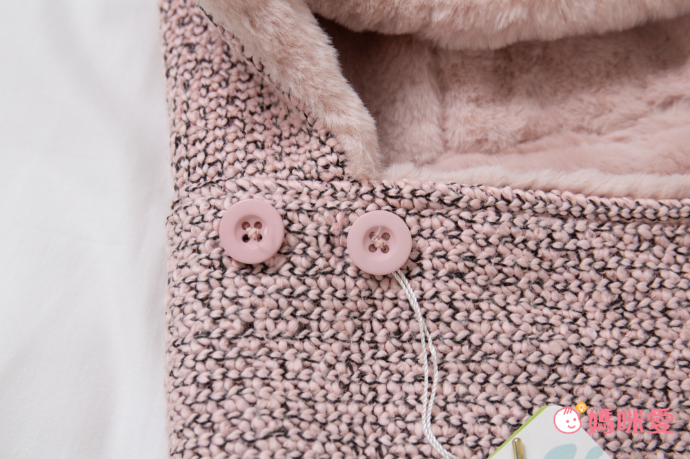 韓國 Victoria & Friends - 2way內刷毛針織圍脖帽-灰藍