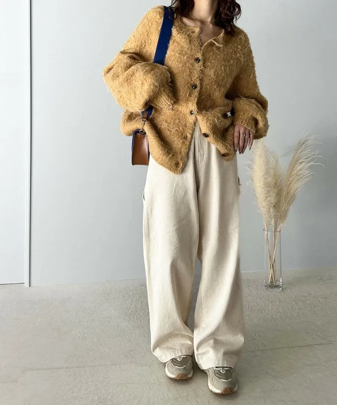 日本 Classical Elf - 超顯瘦厚磅百搭直筒褲-黑