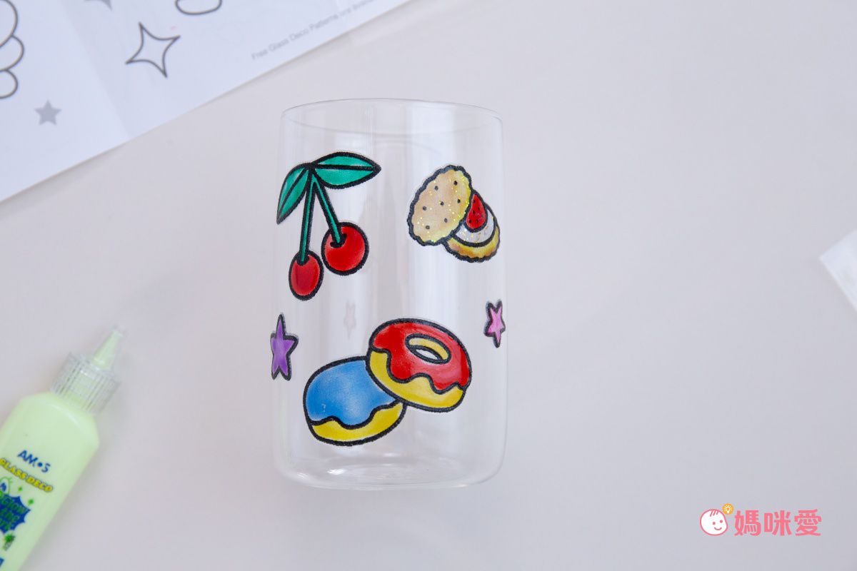 【韓國AMOS】玻璃彩繪膠DIY，零技巧完成夢幻作品