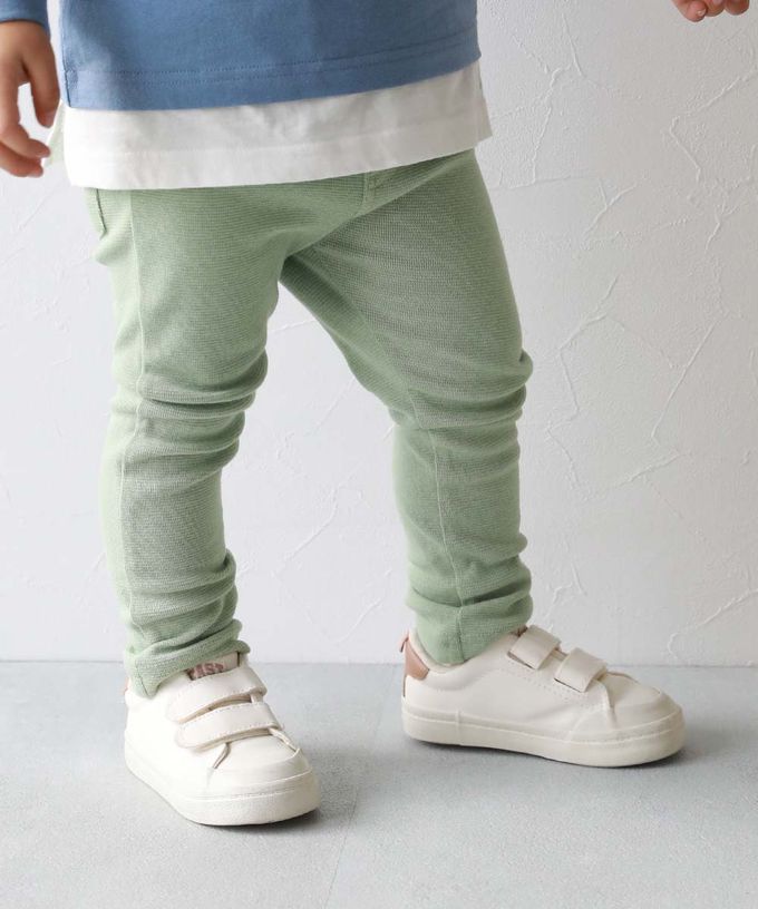 日本 devirock - 熱銷定番 超彈力休閒長褲-森林綠