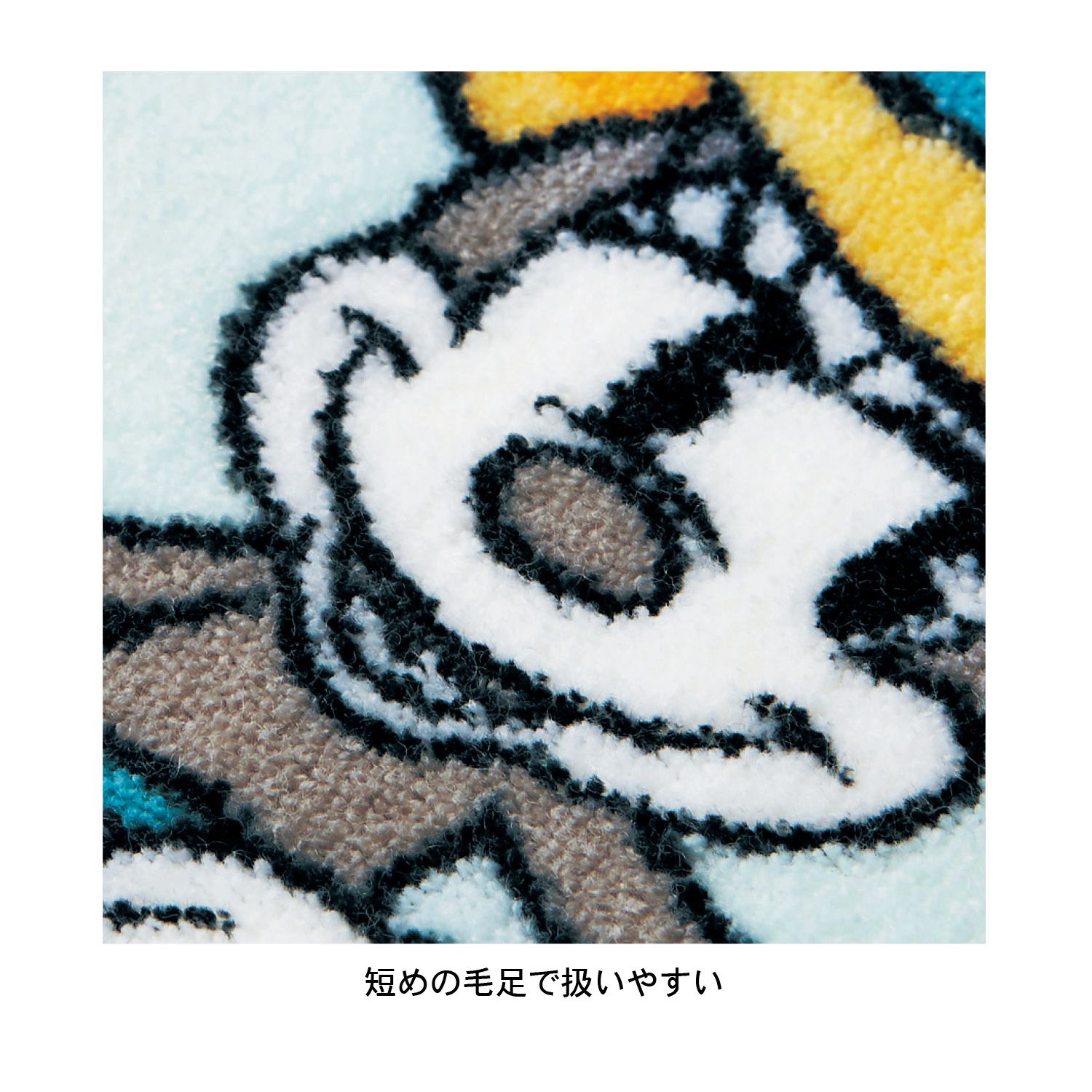 日本千趣會 - 迪士尼 日本製 長條型腳踏墊(廚房/臥室)-檸檬米妮