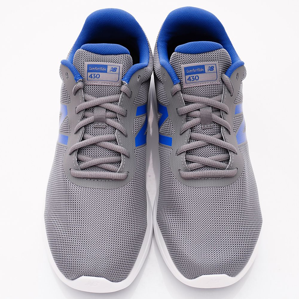 New Balance - 紐巴倫童鞋-430系列時尚前衛運動鞋(成人男段)-灰