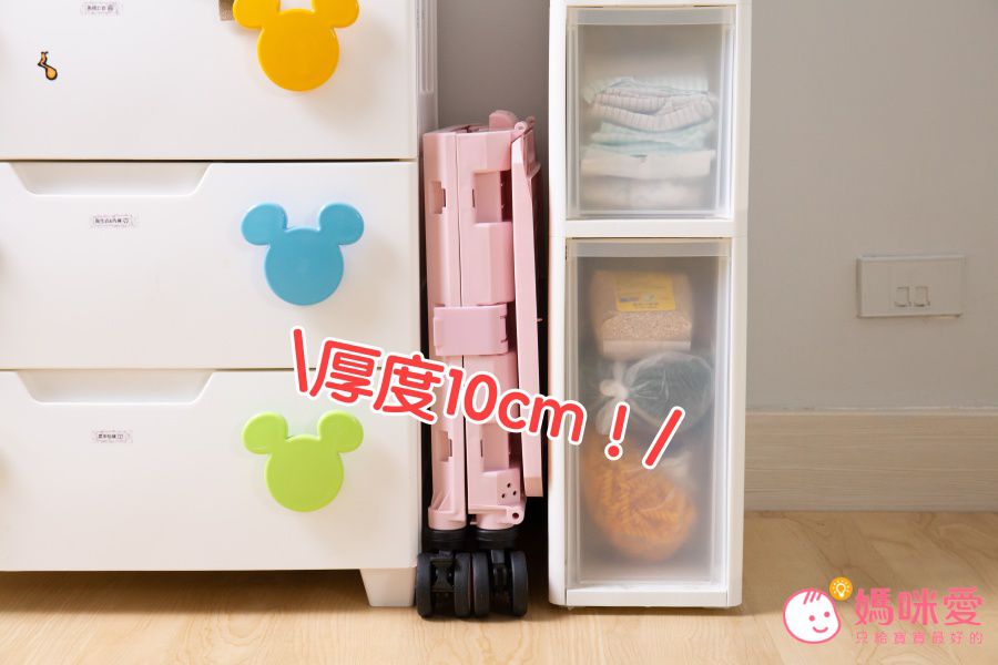 韓國 Daily Like - 四輪折疊手拉車／購物車-橄欖綠 (展開：40X36X46cm，折疊：40X10X46cm)