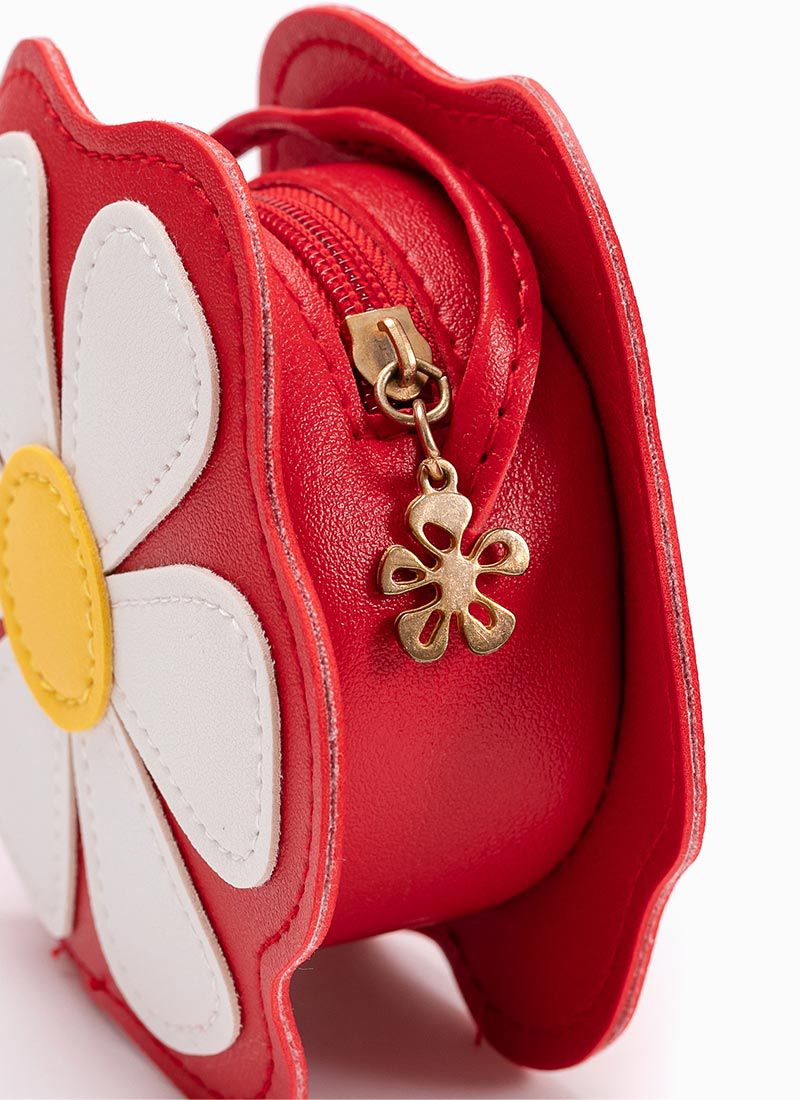 韓國 OZKIZ - (附包包)可愛花朵長袖抓腰洋裝