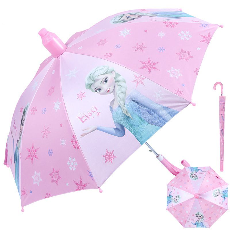套管防滴水黑膠晴雨兩用傘-卡通人物鋼鐵人-藍色