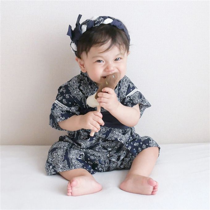 akachan honpo - 搖鈴 祭典玩具-巧克力香蕉-咖啡色