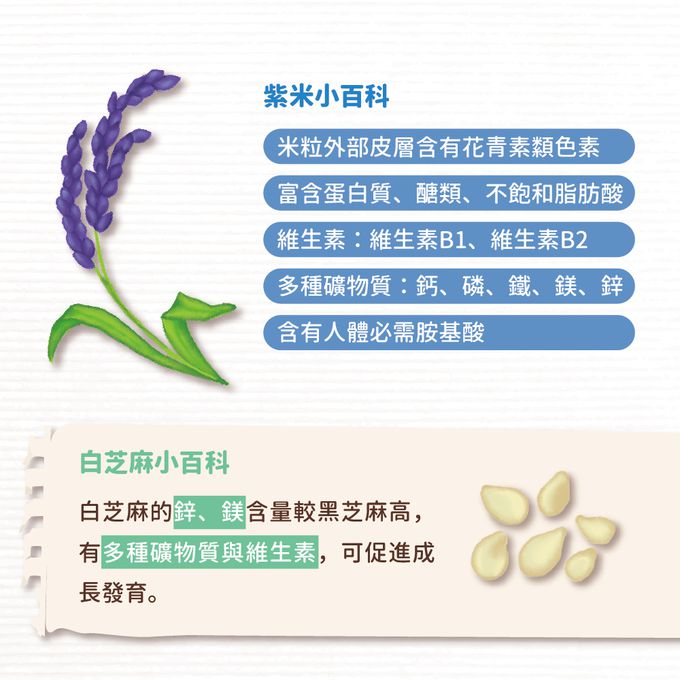 Naturmi幸福米寶 - 海苔夾心脆脆(12個月以上)-紫米芝麻-30g/包