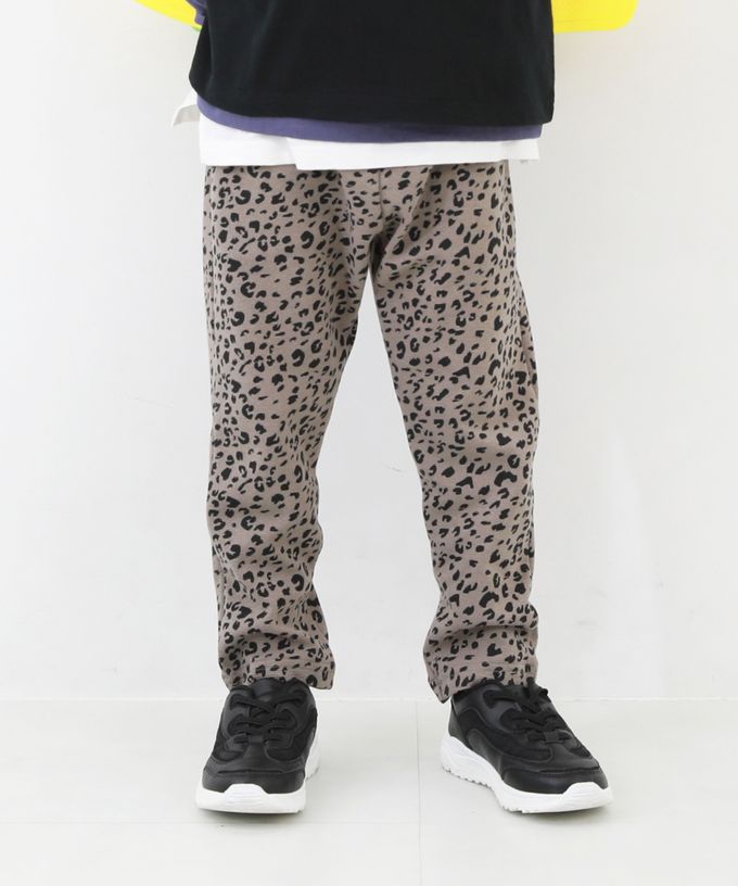 日本 devirock - 熱銷定番 超彈力休閒長褲-小熊-淺棕