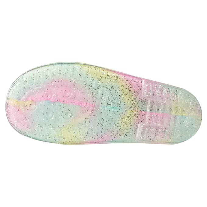 akachan honpo - 雨鞋-印花 亮片-粉紅色